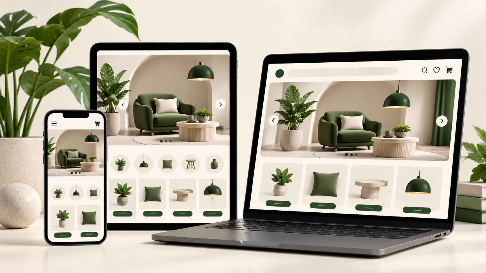 Abstract website analytics dashboard and customer journey